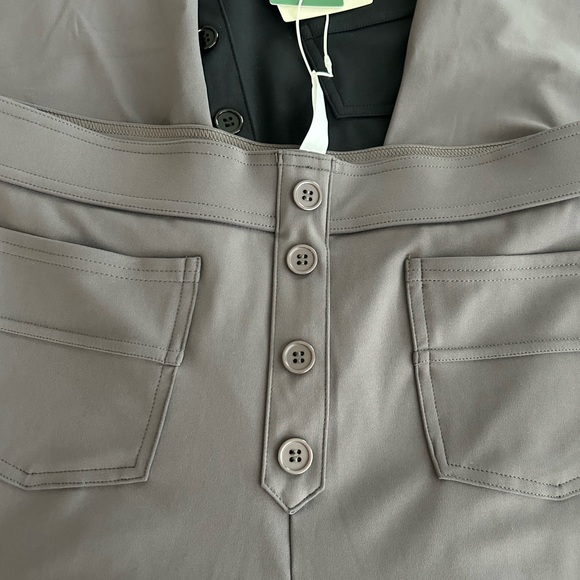 Halara Daystretch Waisted Pockets Straight Leg Casual Pants - Large - Picture 5 of 7